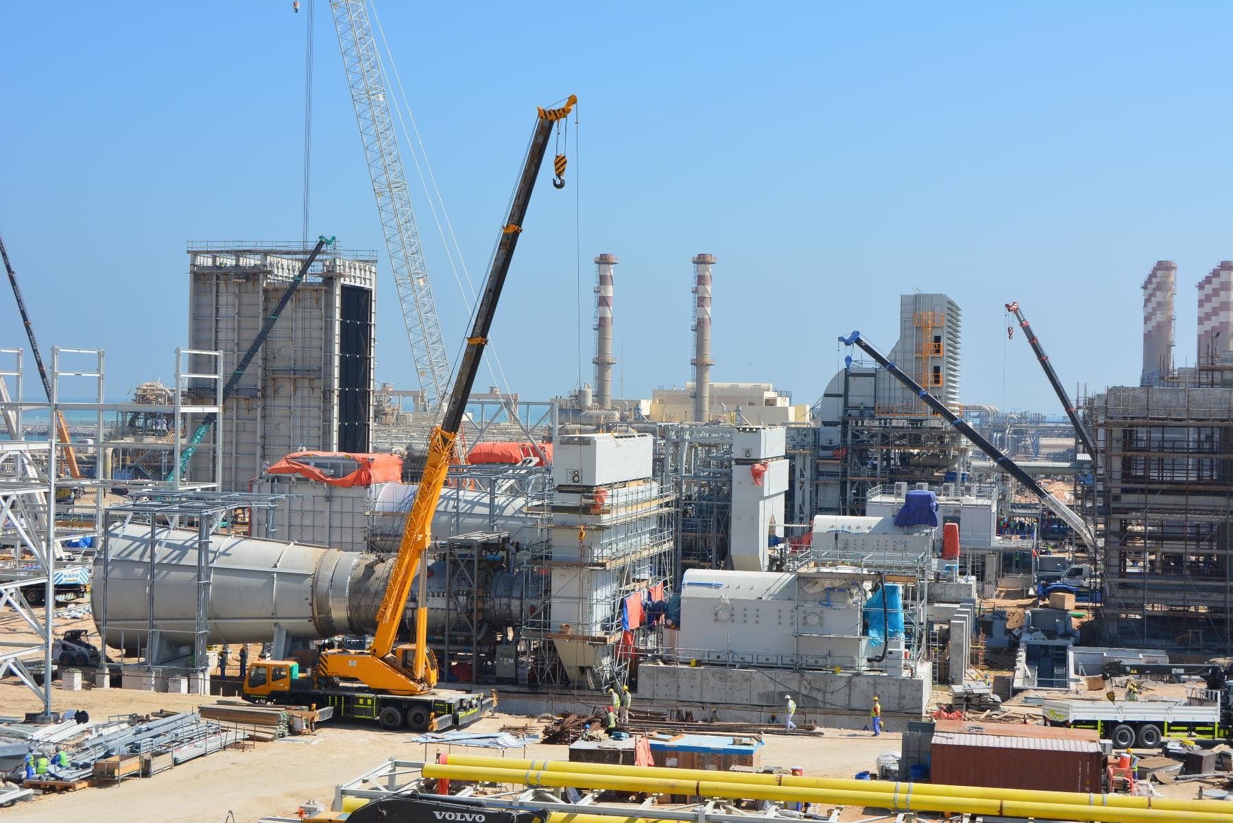 Combined Cycle Gas Turbines erection -min